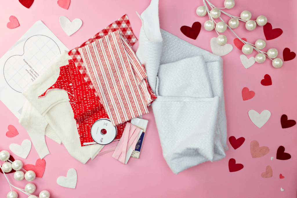 Sew a heat-safe heart potholder using cotton fabric and insulated batting. This Valentine’s Day sewing tutorial is available exclusively inside the Maker’s Studio at Fleece Fun.