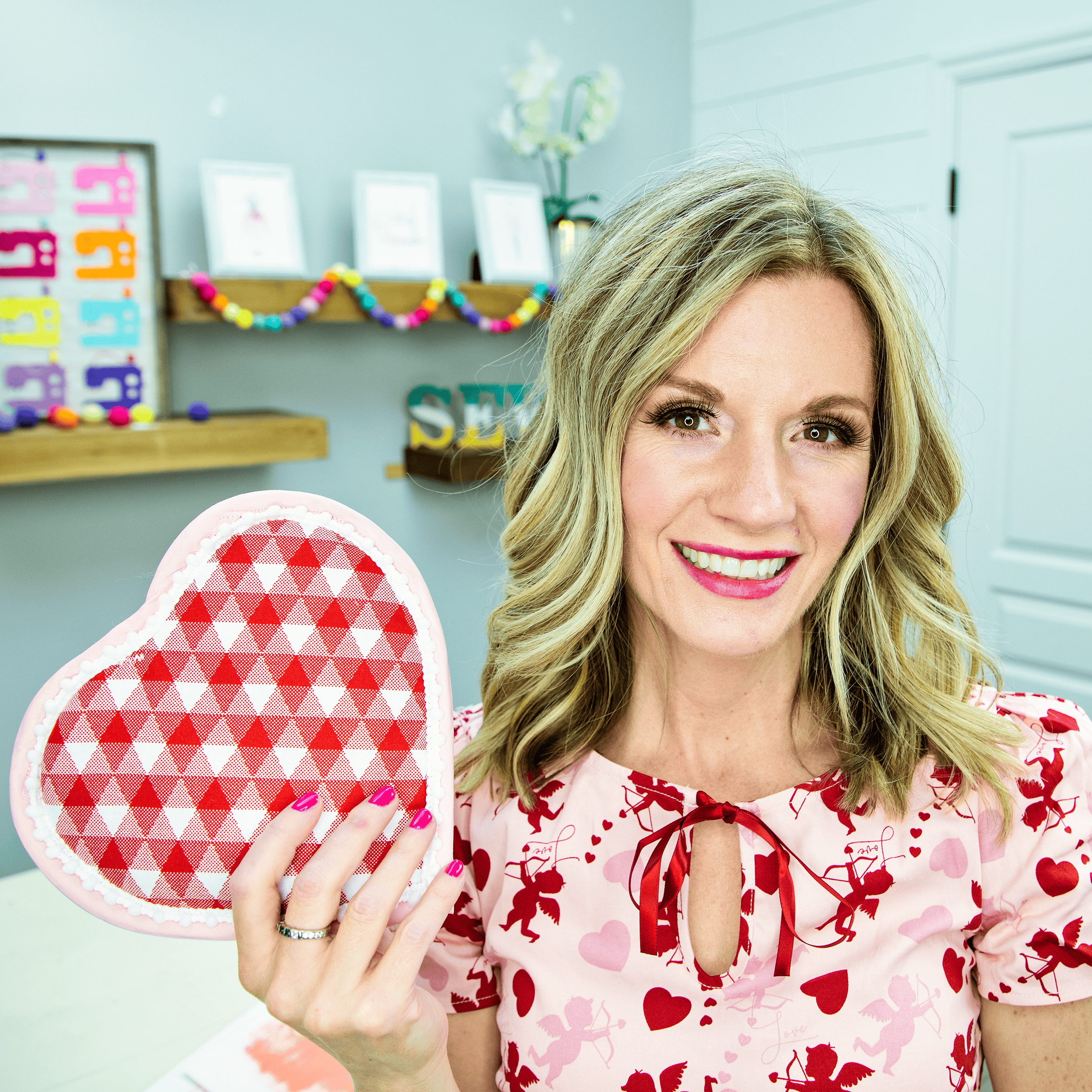 Heart Potholder Sewing Tutorial