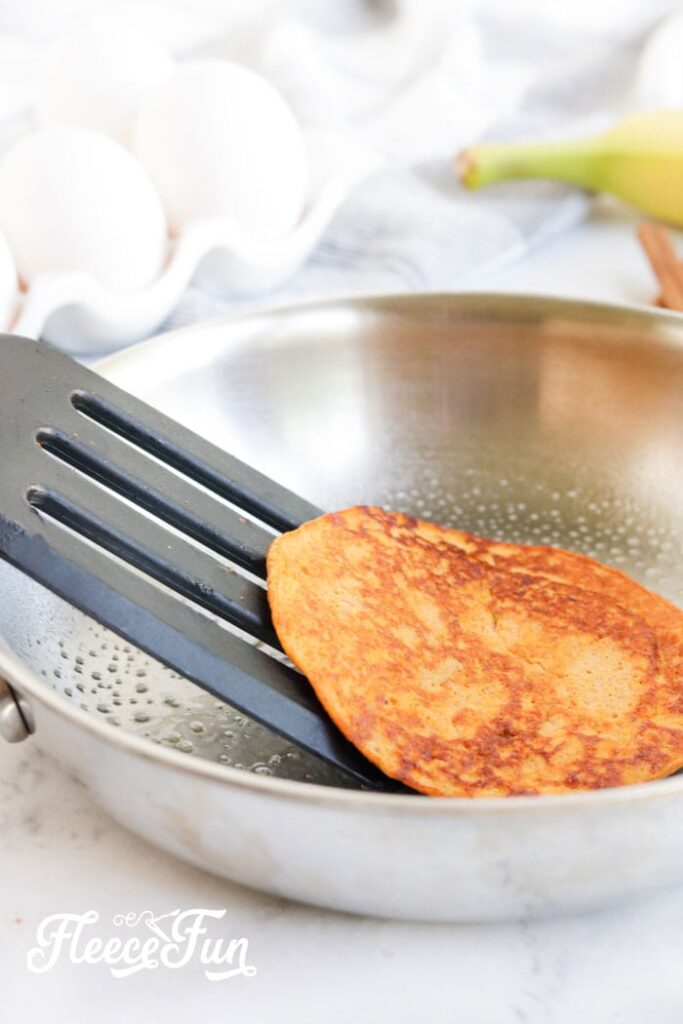 Cooking the Pumpkin Pancake