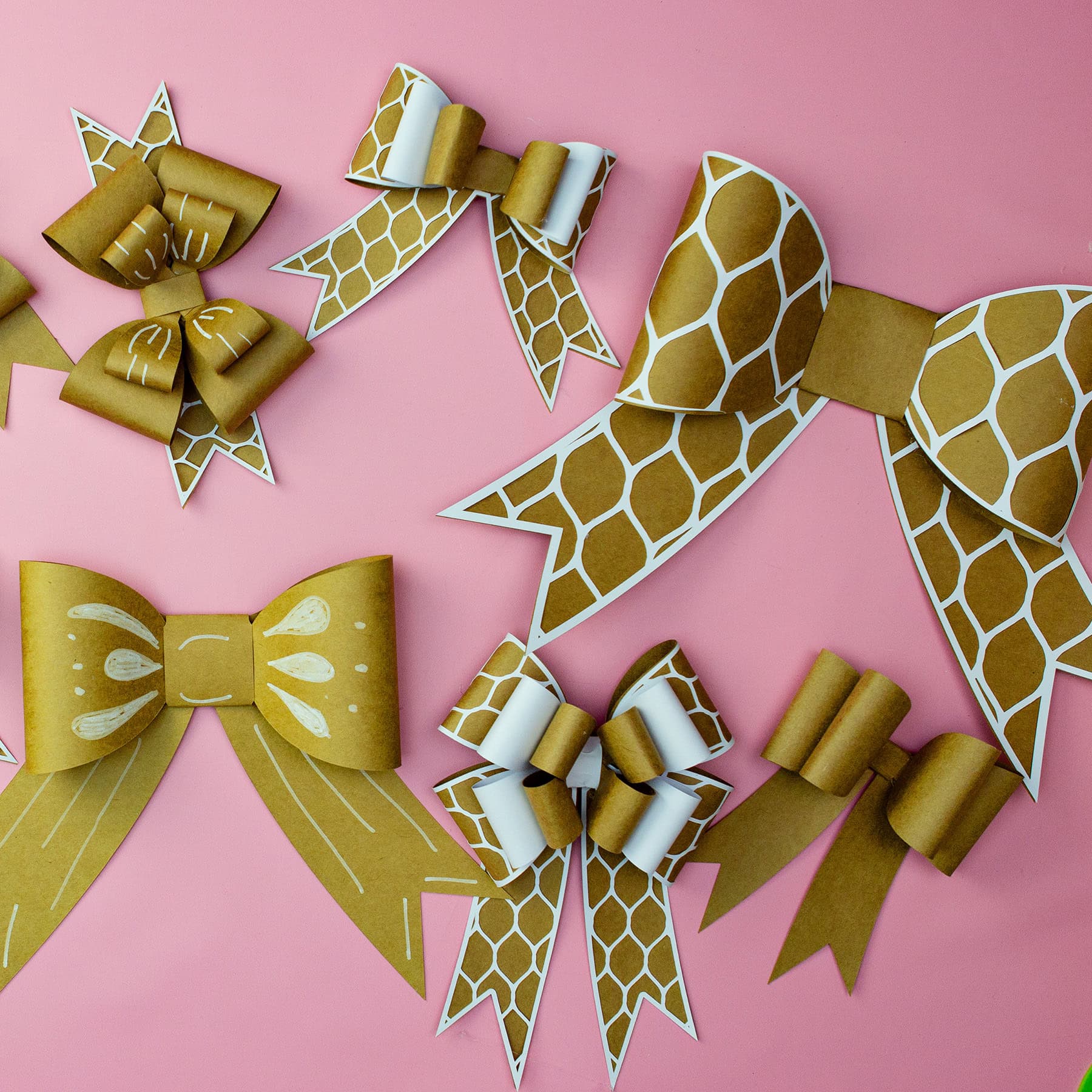 How to Make Paper Bows with Your Cricut